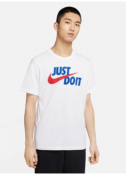 Nike AR5006-106 Beyaz Erkek T-Shirt 2