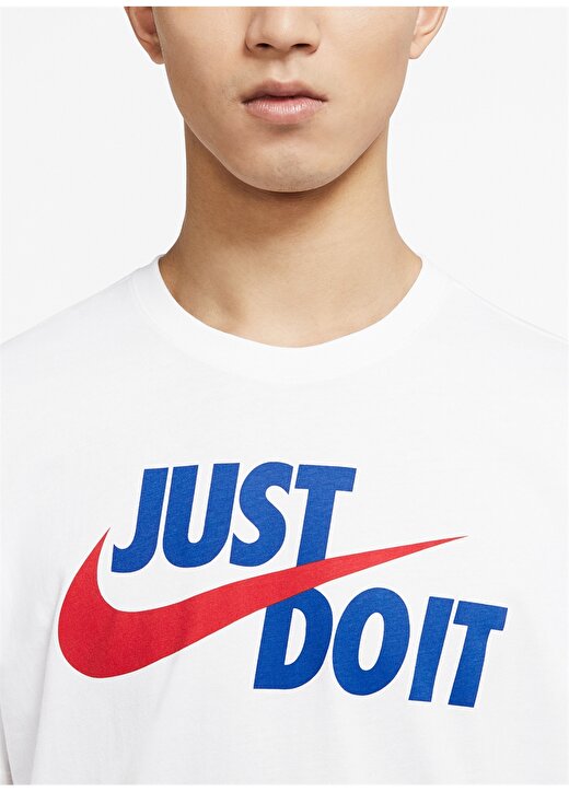 Nike AR5006-106 Beyaz Erkek T-Shirt 3