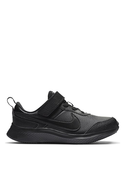 Nike CN9393-001 Varsıty Leather (Psv) Siyah Unisex Çocuk Yürüyüş Ayakkabısı 2