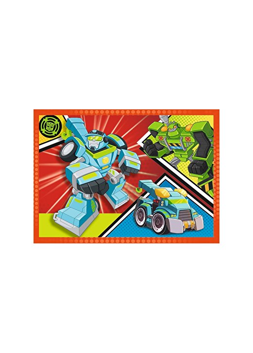Trefl Hasbro, Transformers Academy- 4In1 Puzzle 2