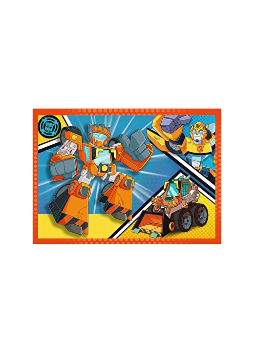 Trefl Hasbro, Transformers Academy- 4In1 Puzzle 3