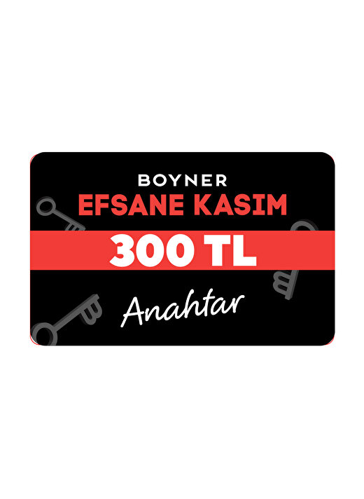 Anahtar Kart 300 TL 1