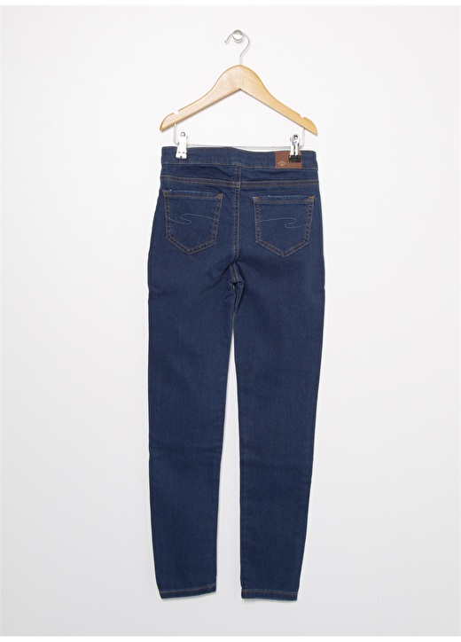 Lee Cooper Koyu Mavi Kız Çocuk Denim Pantolon 211 LCG 121010 JEGGING JUDAS BLUE 3