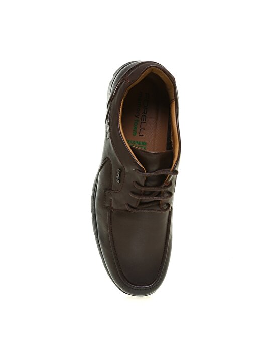Forelli 32614-H Bağcıklı Deri Kahverengi Erkek Günlük Ayakkabı 4