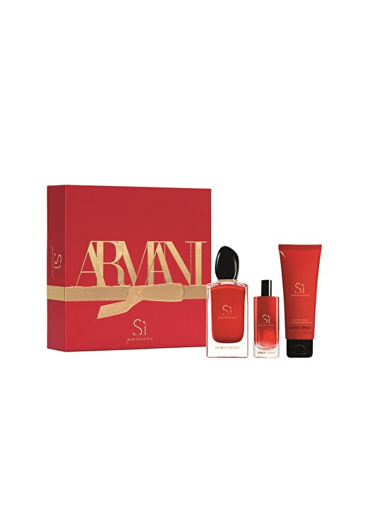 Armani Si Passione Edp 100 Ml Parfüm Set 1