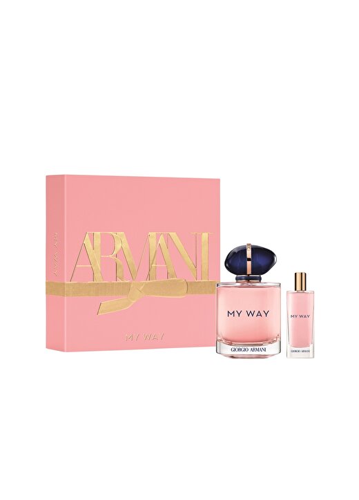 Armani My Way 90 Ml + 15 Ml Edp Kadın Parfüm Set 1