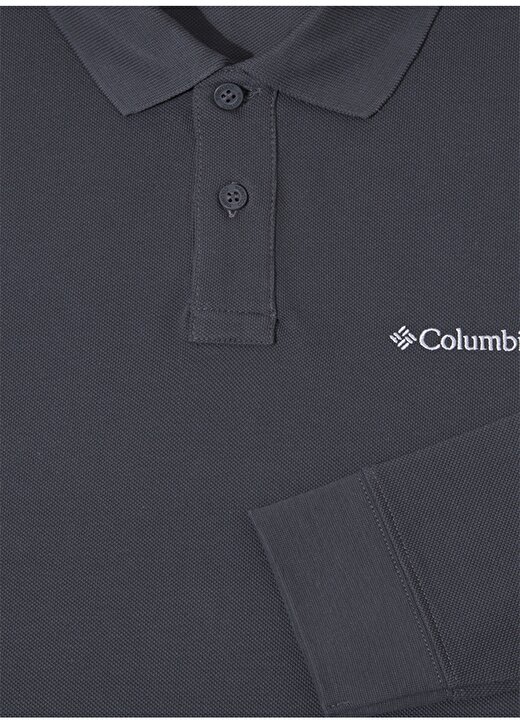 Columbia Lacivert Erkek Polo T-Shirt CS0099 M CASCADE RANGE SOLID LS POL 3