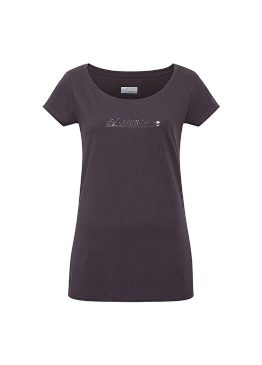 Columbia CS0140 Csc W Bar Split Graphic Ss Kadın T-Shirt 1