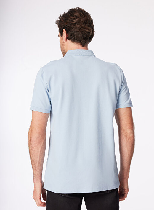 Fabrika Comfort Mavi Erkek Polo T-Shirt 4
