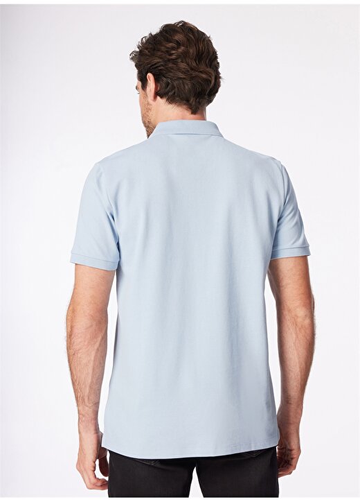 Fabrika Comfort Mavi Erkek Polo T-Shirt 4