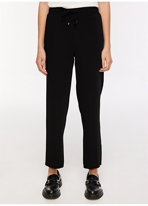 Fabrika Comfort Normal Bel Basic Siyah Kadın Pantolon CM-VIETNAM 3