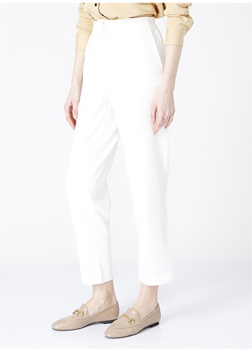 Fabrika Comfort Beyaz Kadın Pantolon 3