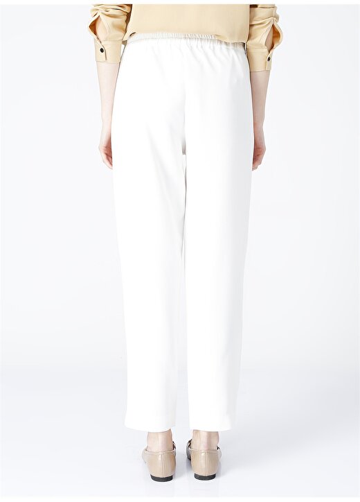 Fabrika Comfort Beyaz Kadın Pantolon 4