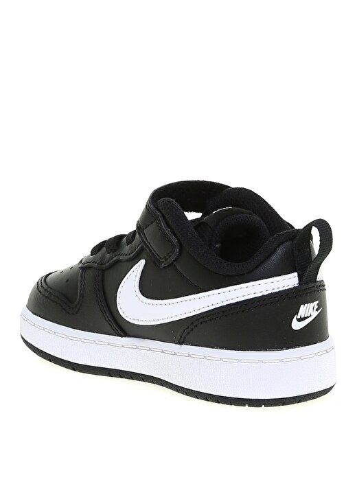 Nike BQ5453-002 Siyah - Beyaz Erkek Bebek Yürüyüş Ayakkabısı 2