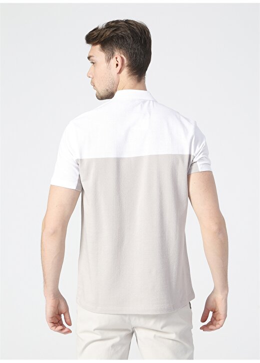 Fabrika Basic Düz Taş Erkek Polo T-Shirt - FRODO 4