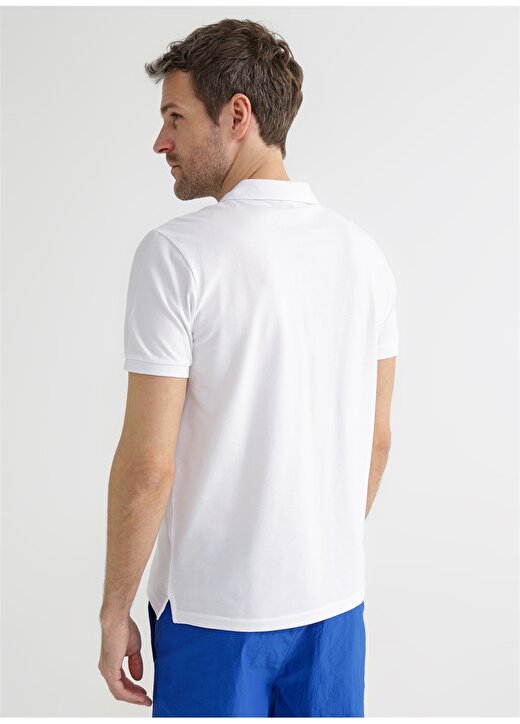 Fabrika Erkek Beyaz Polo T-Shirt 4