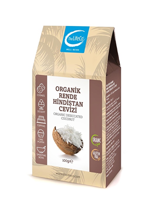 The Lifeco 100 Gr Organik Rende Hindistan Cevizi 1