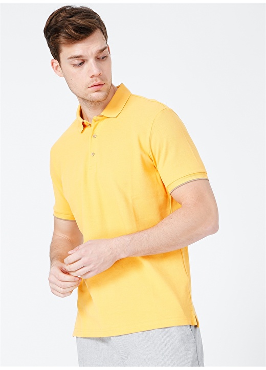 Fabrika Comfort Turuncu Erkek Polo T-Shirt 3