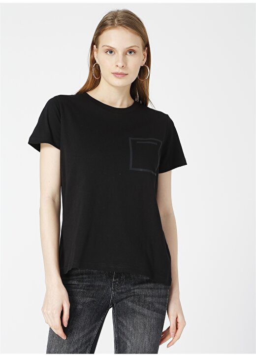 Black On Black Mantova Siyah Kadın T-Shirt 1