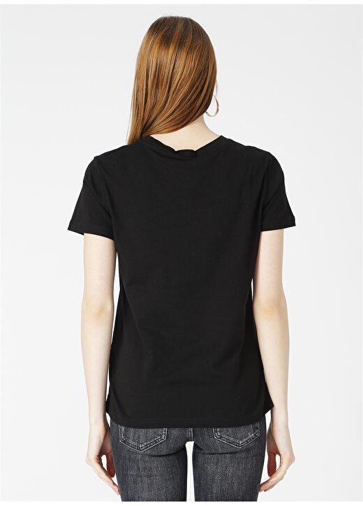 Black On Black Mantova Siyah Kadın T-Shirt 4