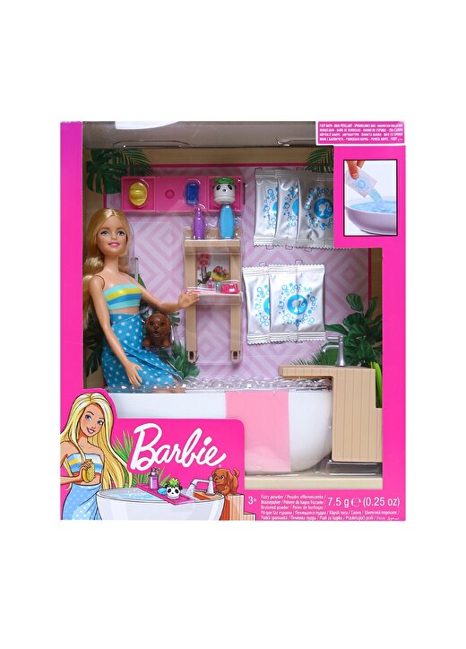 Barbie Wellness Barbıe''nin Spa Günü Oyun Seti 1