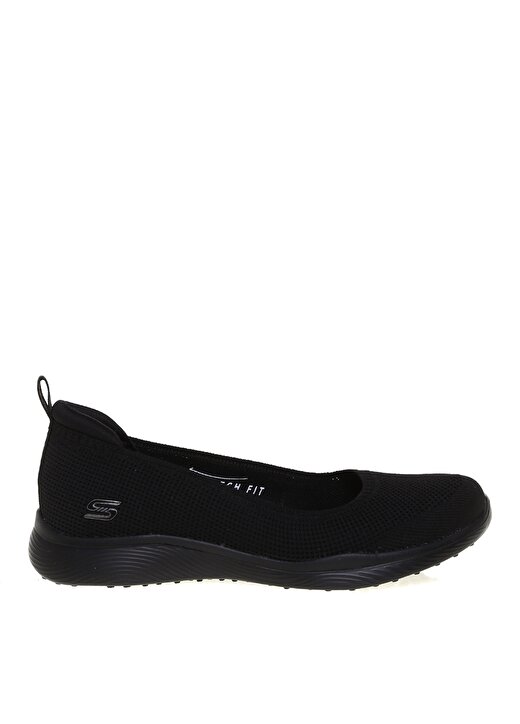 Skechers 104134 Bbk Siyah Kadın Düz Ayakkabı 1