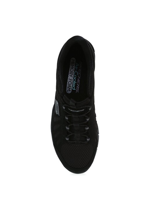 Skechers 104150 Bbk Siyah Kadın Sneaker 4
