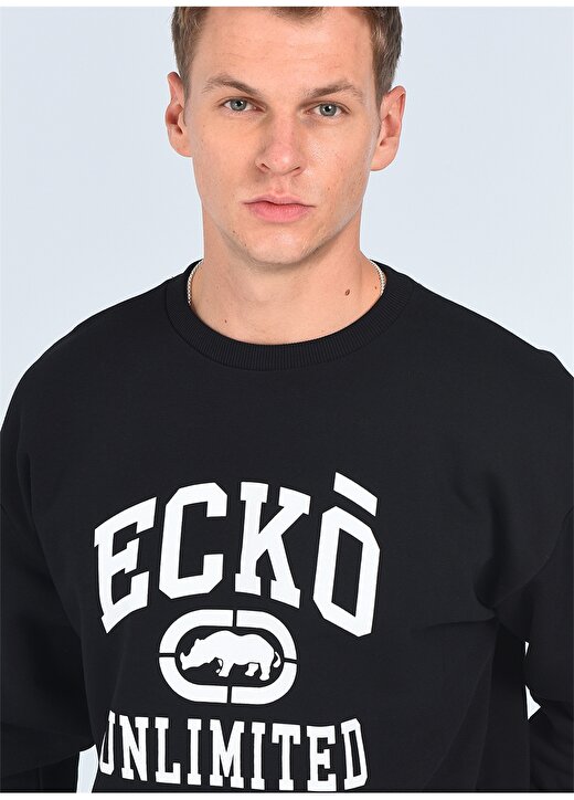 Ecko Unlimited Siyah Sweatshirt 1