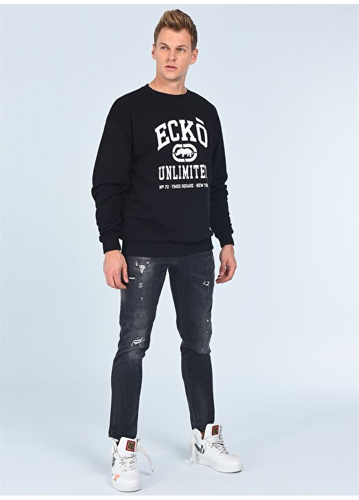 Ecko Unlimited Siyah Sweatshirt 3