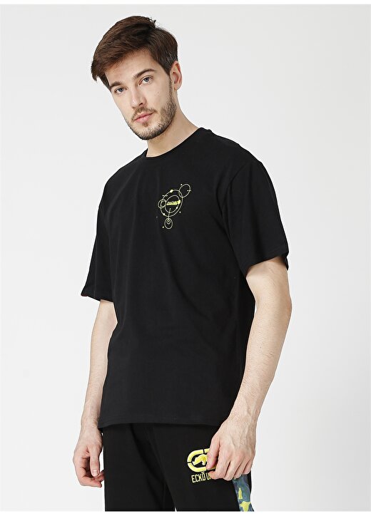 Ecko Unlimited Siyah Baskılı T-Shirt 3