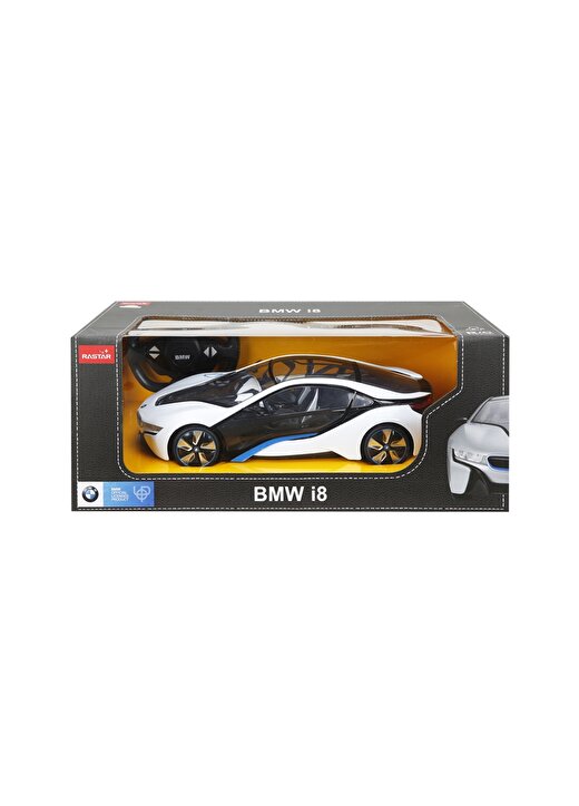 1:14 BMW İ8 Uzaktan Kumandalı Işıklı Araba - Beyaz 2
