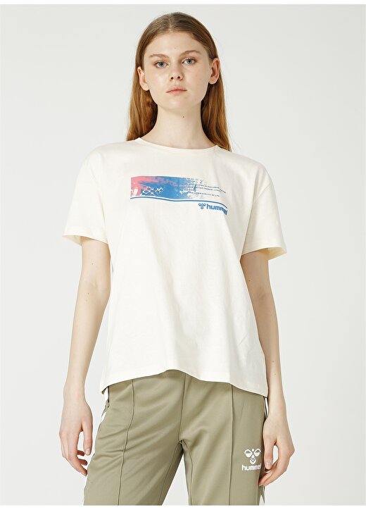 Hummel MESTAN T-SHIRT Beyaz Kadın T-Shirt 911330-9024 1