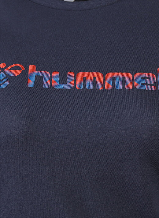 Hummel 7429 Koyu Gri Kadın T-Shirt 4