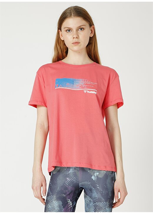 Hummel MESTAN T-SHIRT Pembe Kadın T-Shirt 911330-4318 1