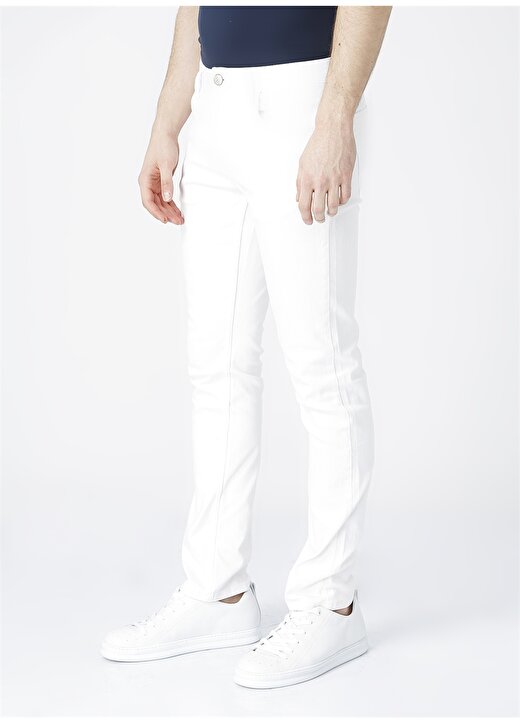 Aeropostale Basic Beyaz Erkek Denim Pantolon DN846 3