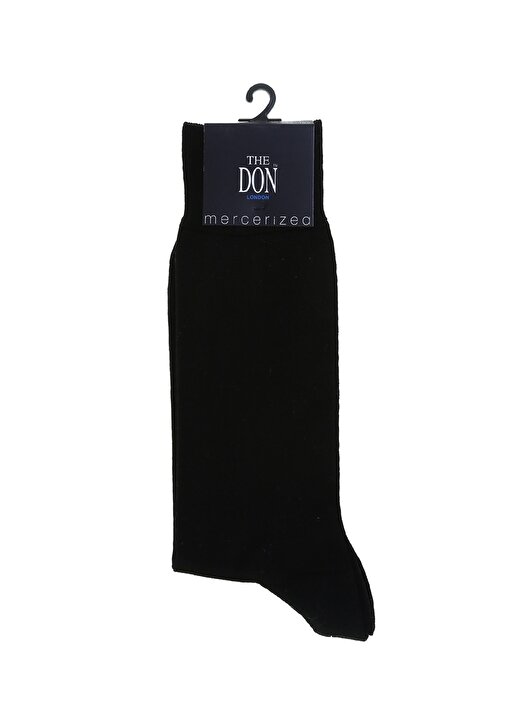 The Don Erkek Düz Siyah Uzun Çorap 1