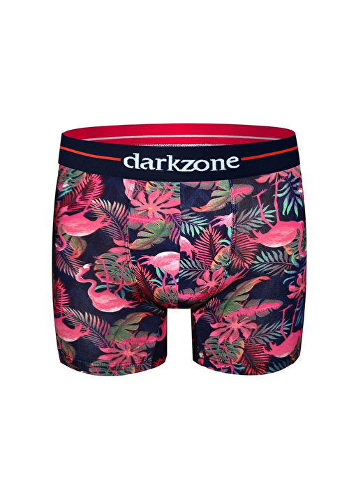 Darkzone Erkek Dijital Baskılı Flamingo Desenli Boxer  DZN2062 1