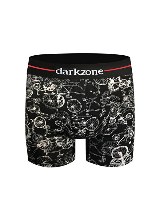 Darkzone Erkek Bisiklet Desenli Boxer  DZN2085 1