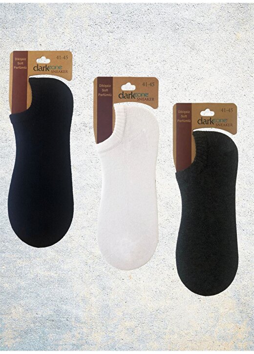 Darkzone Lacivert - Beyaz Erkek Çorap 1