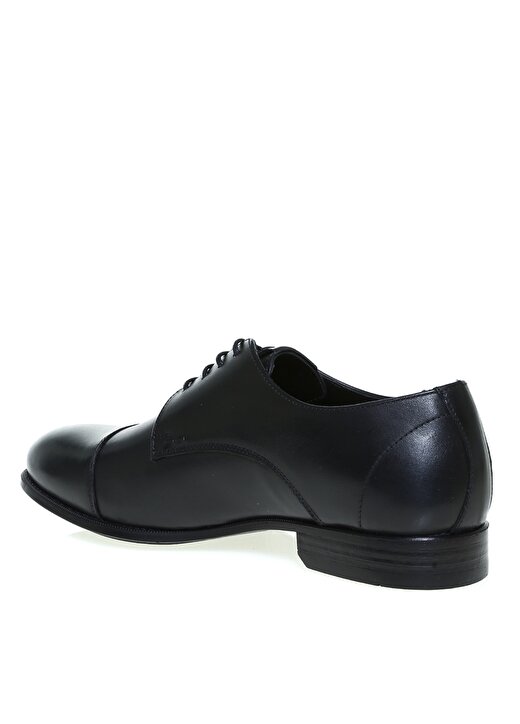 Fabrika Deri Siyah Erkek Klasik Ayakkabı HOPER 2