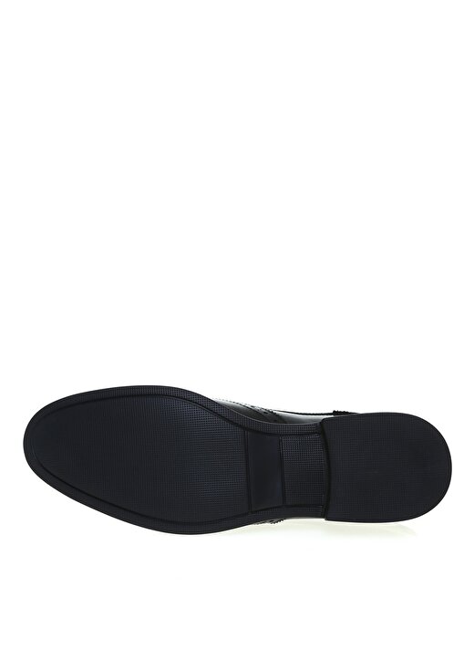 Fabrika Deri Siyah Erkek Klasik Ayakkabı SAEKO 3