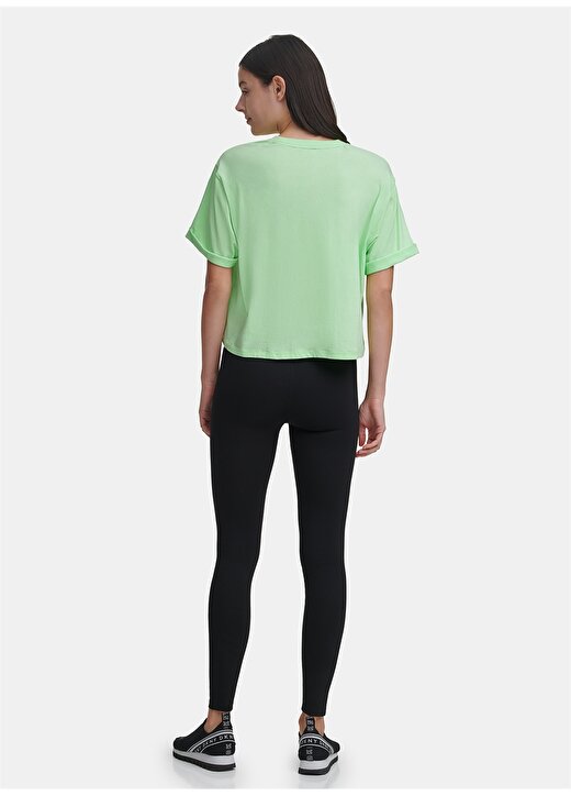 Dkny Jeans Logo Baskılı Yeşil T-Shirt 2