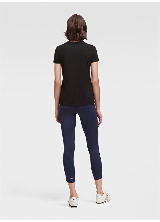 Dkny Jeans Logolu Siyah T-Shirt 4