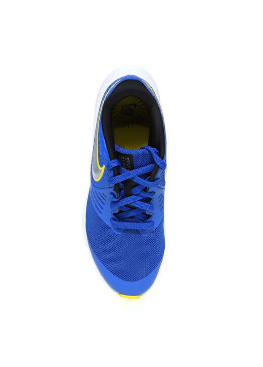 Nike Erkek Çocuk Düz Mavi Bağcıklı Yürüyüş Ayakkabısı 4