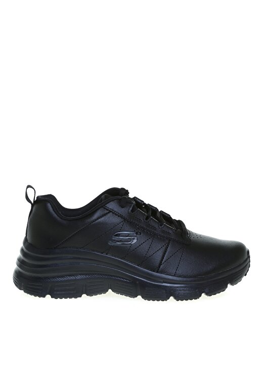 Skechers 149473 Bbk Fashion Fit Siyah Kadın Lifestyle Ayakkabı 1