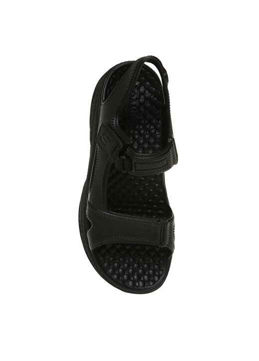 Skechers 243094 Bbk Creston Ultra Siyah Erkek Sandalet 4