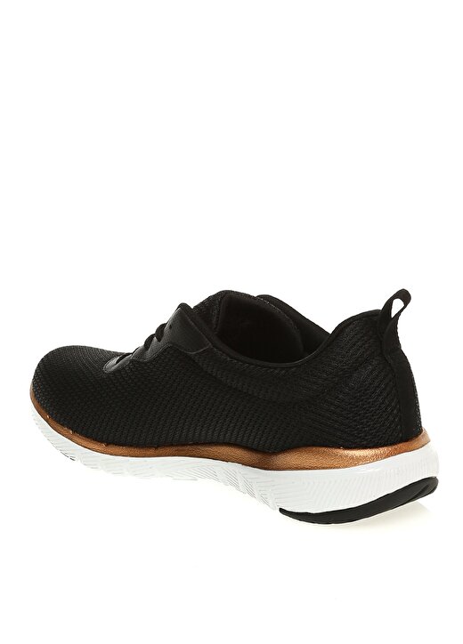 Skechers S13070 Bkrg Flex Appeal 3.0 Siyah - Pembe Kadın Lifestyle Ayakkabı 2
