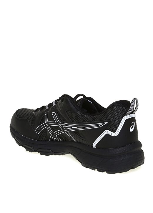 Asics Erkek Siyah-Beyaz Koşu Ayakkabısı 2