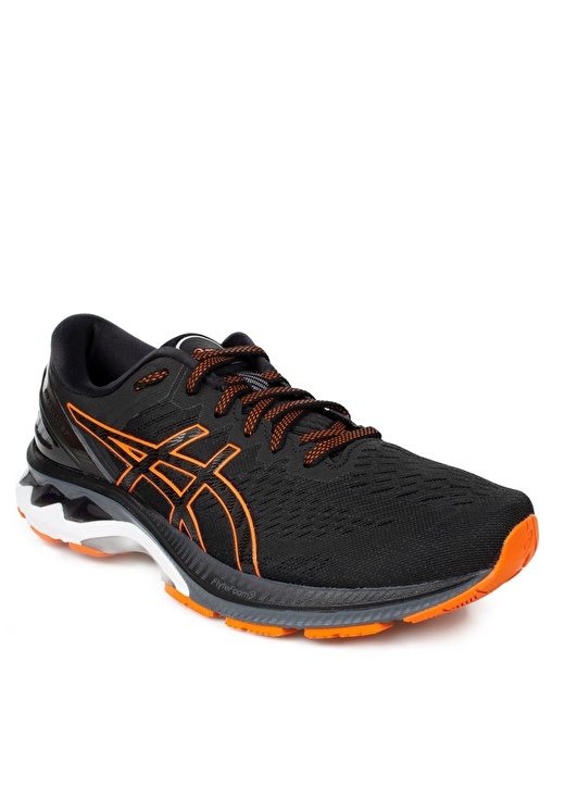 Asics 1011A767-003 GEL-KAYANO™ 27 Siyah Turuncu Erkek Koşu Ayakkabısı 1