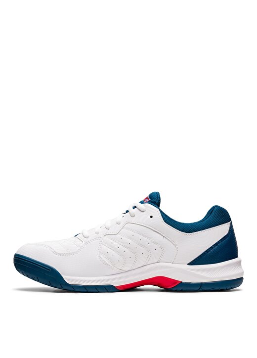 Asics 1041A074-104 Beyaz-Mavi Erkek Tenis Ayakkabısı 2